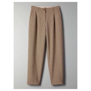 Aritzia Little Moon Checked pant trouser